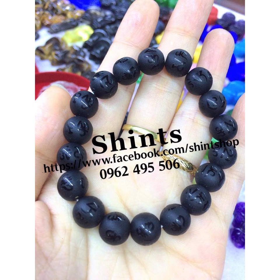 Vòng tay khắc chú 10mm