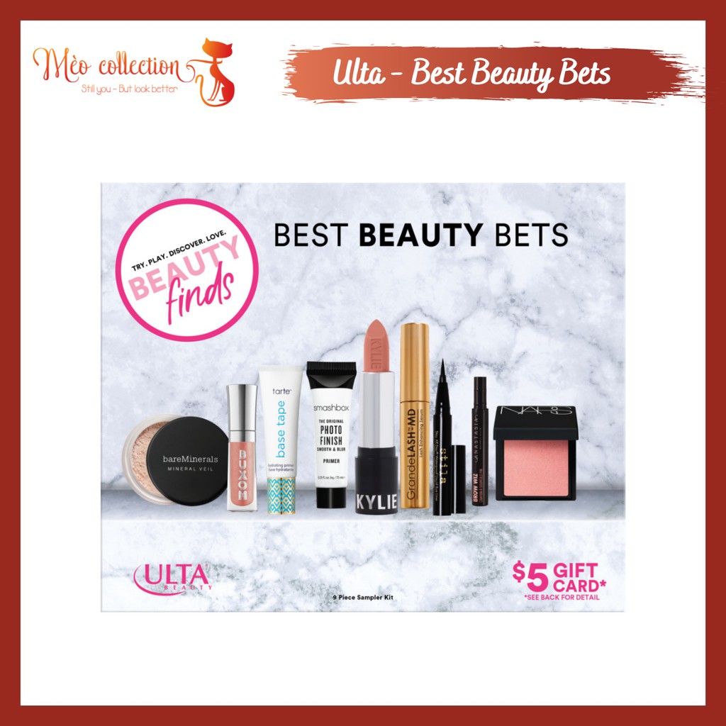 [TÁCH LẺ] Set mỹ phẩm Ulta - Best Beauty Bets