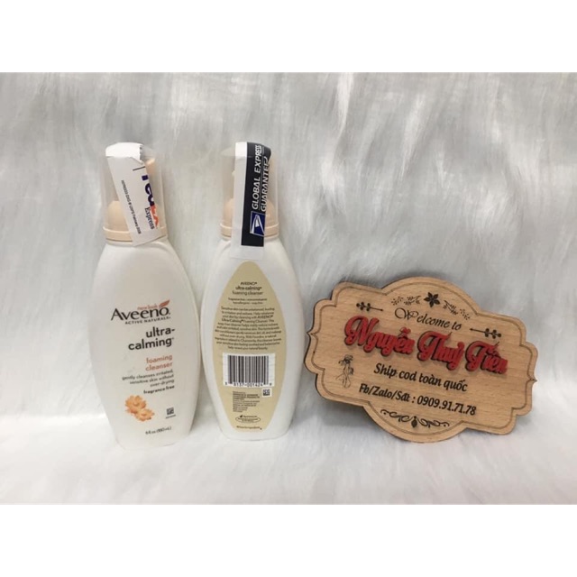 SỮA RỬA MẶT AVEENO ULTRA CALMING FOAMING