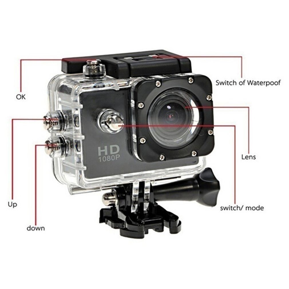 Camera Hành Trình Chống Nước Mini Ultra 30M 1080P Cho SJCAM SJ400 | BigBuy360 - bigbuy360.vn