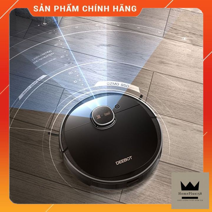 ⚡Hàng chính hãng⚡ Robot hút bụi lau nhà ECOVACS DEEBOT T5 MAX - Hàng mới nguyên seal 100%- Tặng App Ecovacs Home