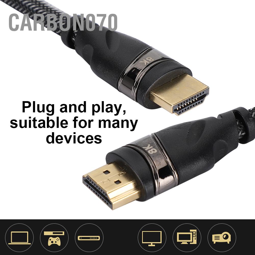 Carbon070 Cabledeconn 8K HDMI Cable 7680X4320 Fiber Optic Transmission thumbnail