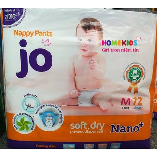 Bỉm quần Jo M72, L64, XL56, XXL48