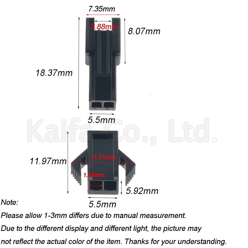Set 20 đầu nối dây điện 2/3/4/5/6/8/9/10/11/12 chân cắm 2.54mm SM-3P SM-3R JST SM | BigBuy360 - bigbuy360.vn