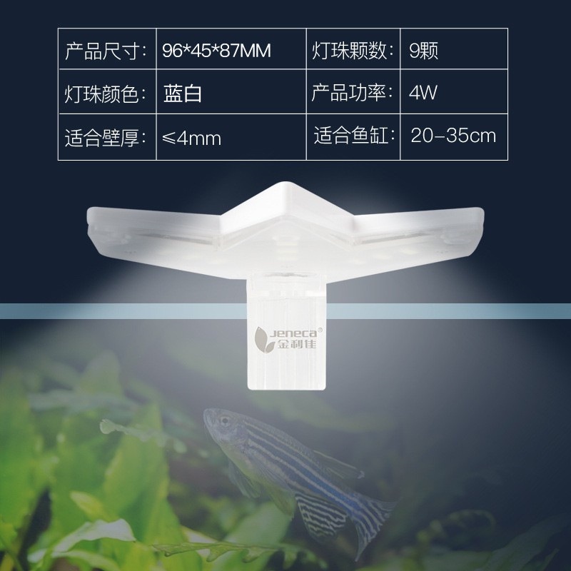 Đèn LED Chống Nước Kích Thước Nhỏ Tiết Kiệm Năng Lượng Cho Bể Cá