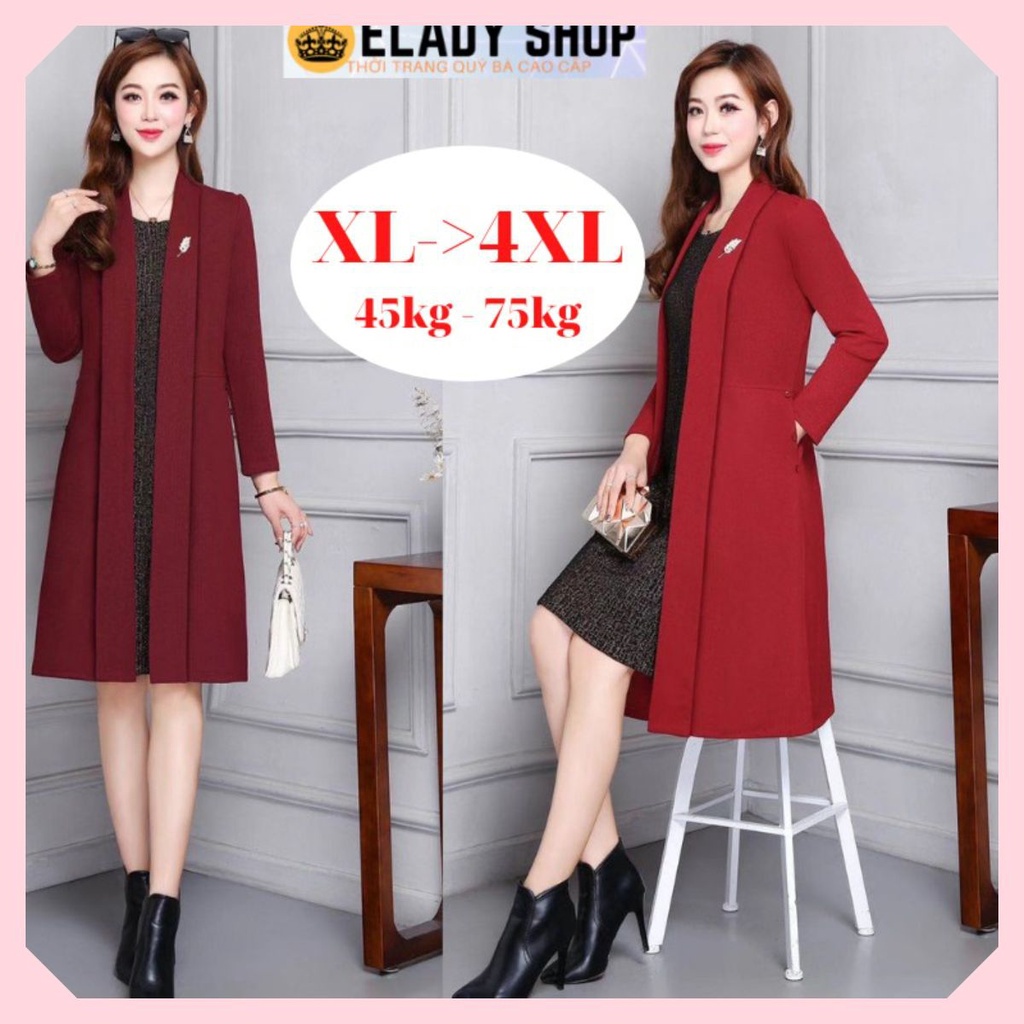 Đầm trung niên ⚡ FREESHIP ⚡ Đầm trung niên nữ thu đông Quảng Châu cao cấp chất vải cao cấp cực đẹp và sang trọng