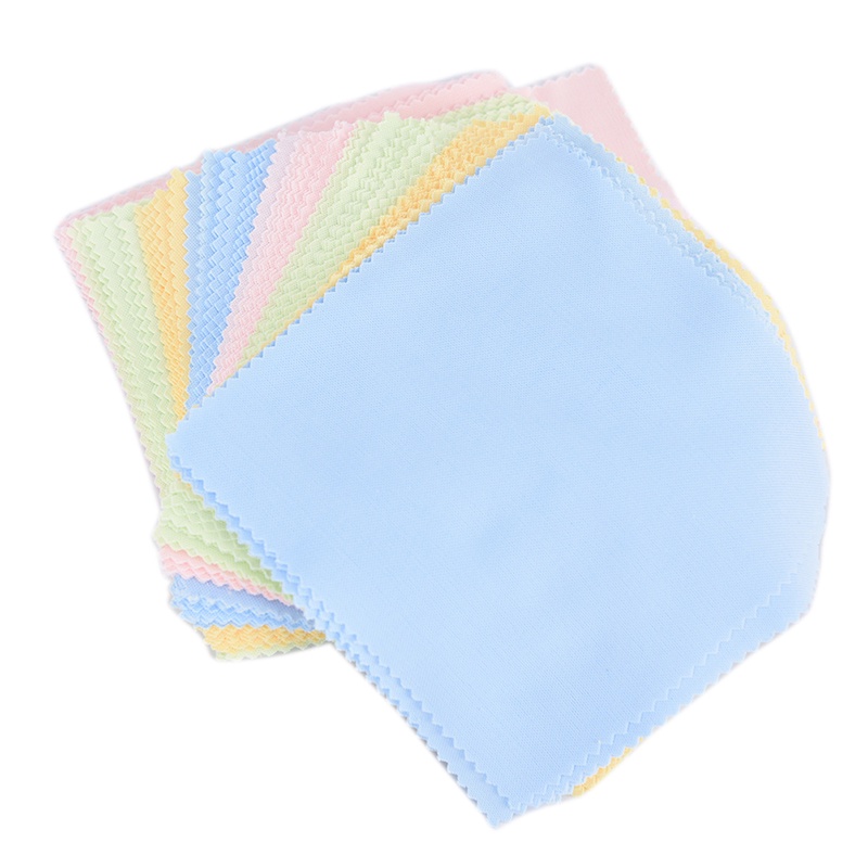 Bộ 10 Khăn Lau Kính / Màn Hình Điện Thoại / Camera Sợi Nhỏ