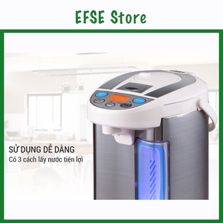 Bình thủy điện, bình nước nóng osaka ape-502s 5 lít giữ ấm 4 mức độ - bảo hành 12 tháng
