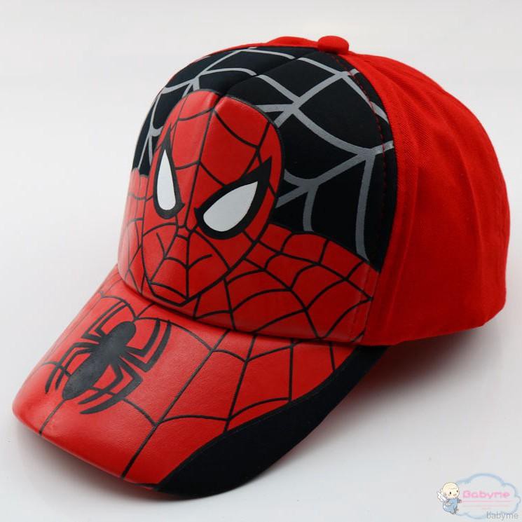 Nón lưỡi trai họa tiết Spiderman thời trang cho trẻ em