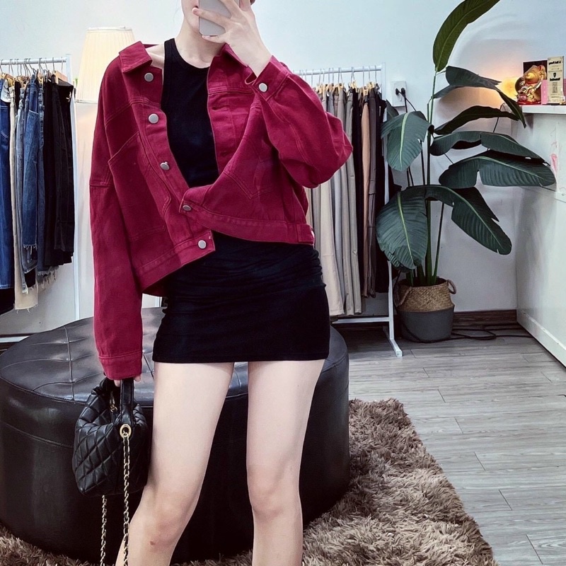 Áo khoác kaki tuyết Nhung cá tính