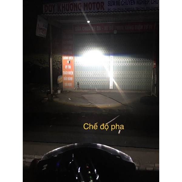 Đèn bi led mini T2 MAracing 50W chân H4 lắp Ô tô xe máy