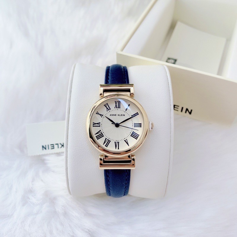 Đồng Hồ Nữ Anne Klein xanh navy