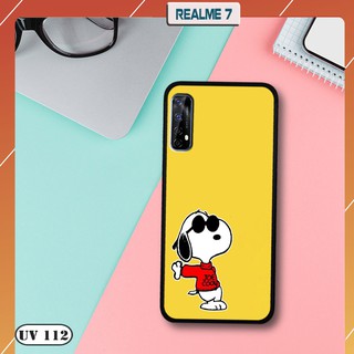 Ốp lưng điện thoại Realme 7 - lưng nhám viền dẻo
