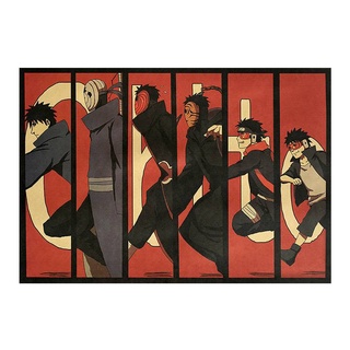 Áp Phích Phim Anime Naruto "Uchiha Obito 's Way" Kích Thước 50.5x35cm
