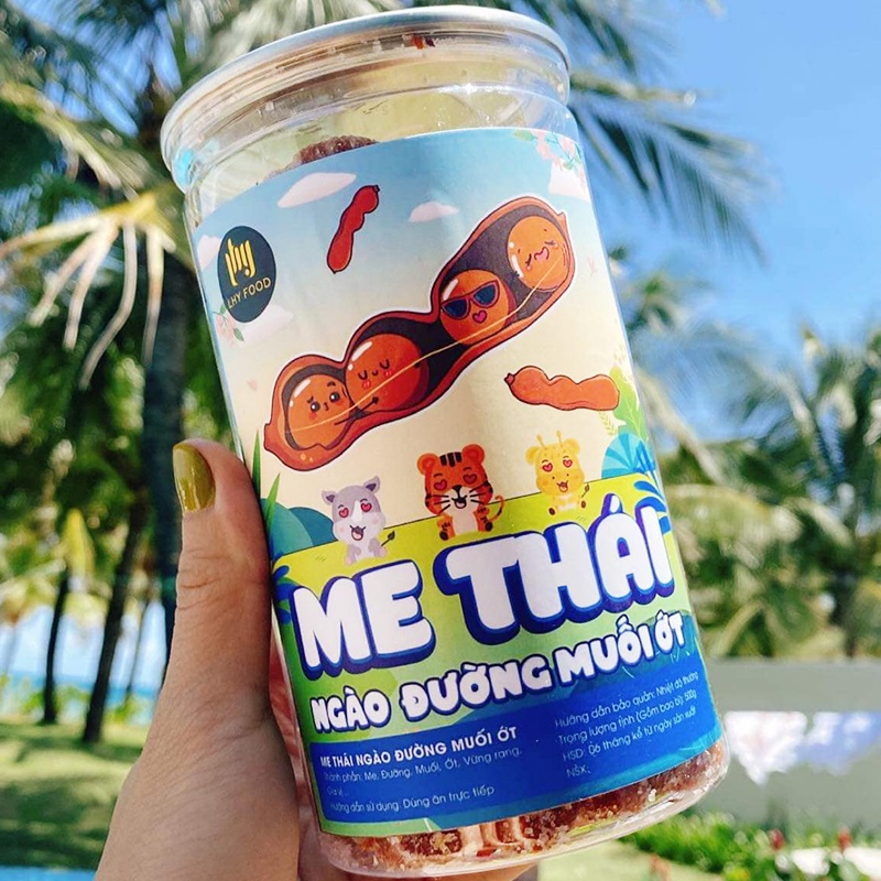 Me Thái ngào đường hộp 450Gram LHYFOOD đồ ăn vặt Hà Nội