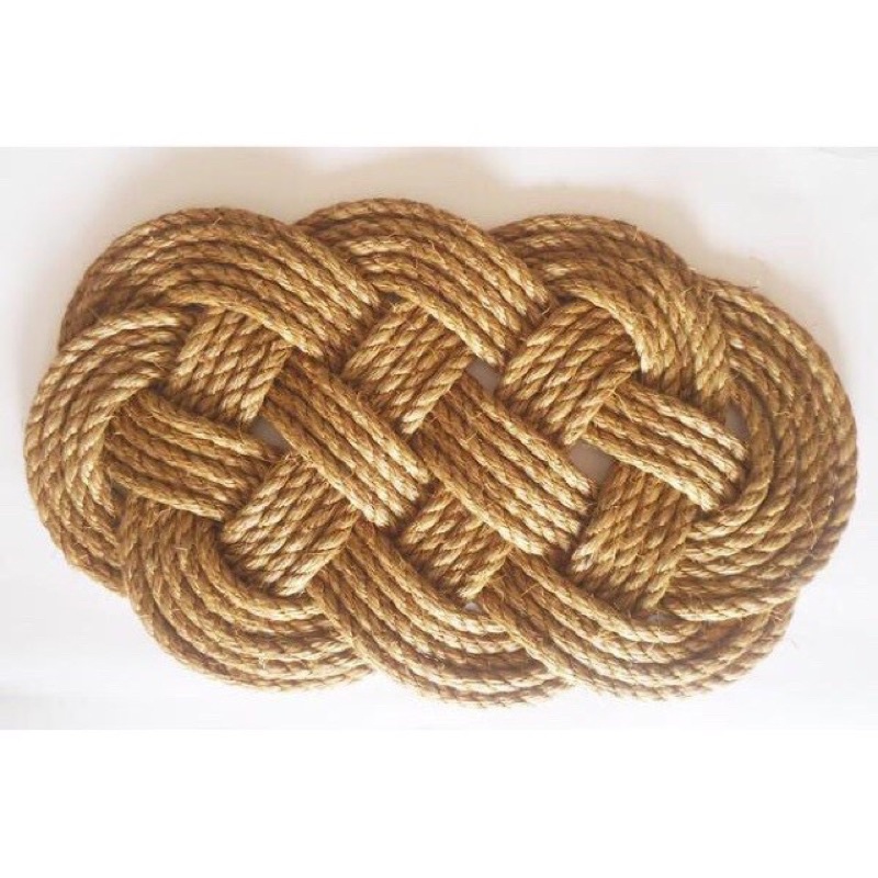 sỉ 3m dây gai,dây thừng làm duy băng, đồ hanmade ,treo ảnh. đủ sezi,màu nâu