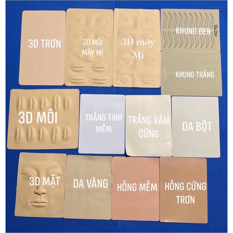 Da giả học phun xăm các loai