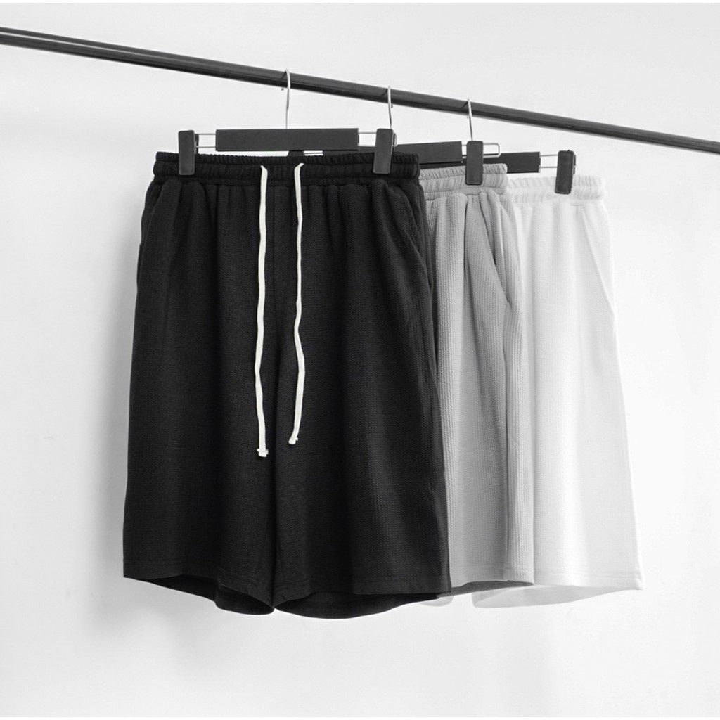 Quần short vải thun bắp MSW Town, quần đùi nam nữ unisex - HÀNG MỚI VỀ