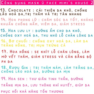 Mặt Nạ Ủ Handmade Mimim