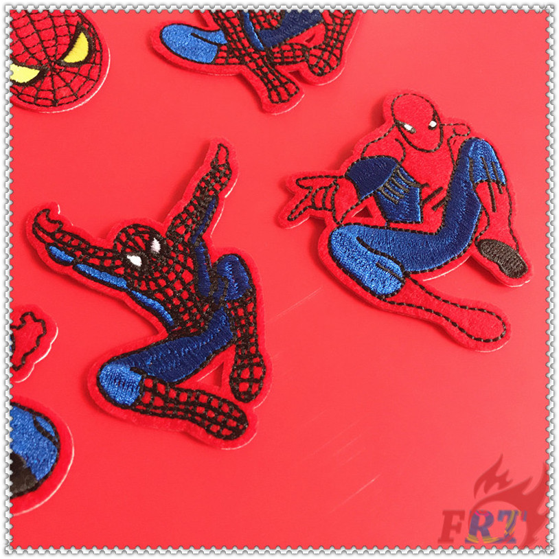 Miếng dán ủi thêu hình người nhện series 03 độc đáo