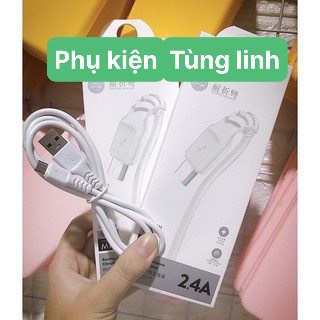 Cáp sạc nhanh sendem M1 dành cho lphone/ ss/oppo/type c chống đứt, gãy đầu sạc