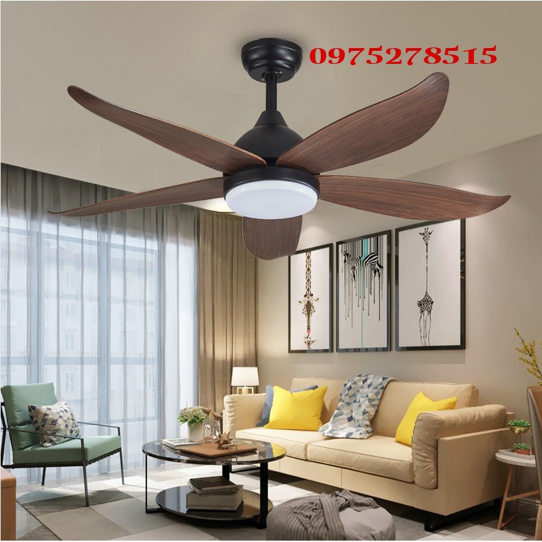 Quạt trần ALUX-K343Z, 6 Cấp Độ Gió, 3 Chế Độ Đèn, Động Cơ Lõi Đồng, 5 Cánh ABS, Có Điều Khiển Từ Xa  [Bảo Hành 5 Năm] | BigBuy360 - bigbuy360.vn