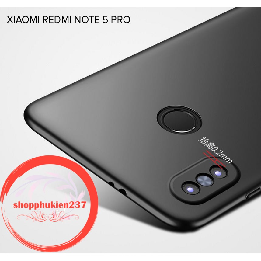 [Freeship toàn quốc từ 50k] XIAOMI REDMI NOTE 5 , NOTE 5 PRO ỐP LƯNG CỨNG ÔM SÁT SIÊU MỎNG CHÍNH HÃNG MSVII