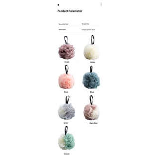 Mesh Flower-Shaped Bath Cotton for Body Hygiene