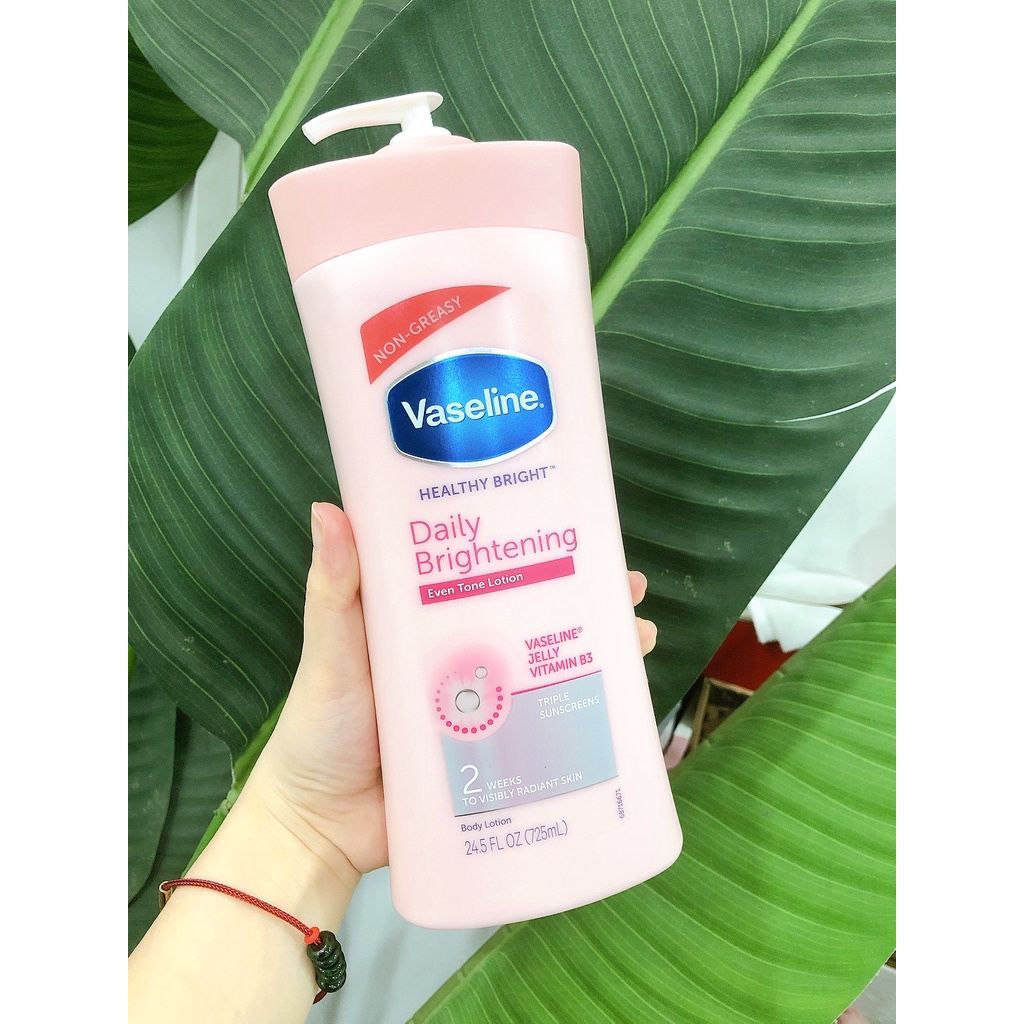 Sữa dưỡng thể trắng da ban đêm, ban ngày Vaseline Healthy Bright Gluta-Hya 300ml - 330ml