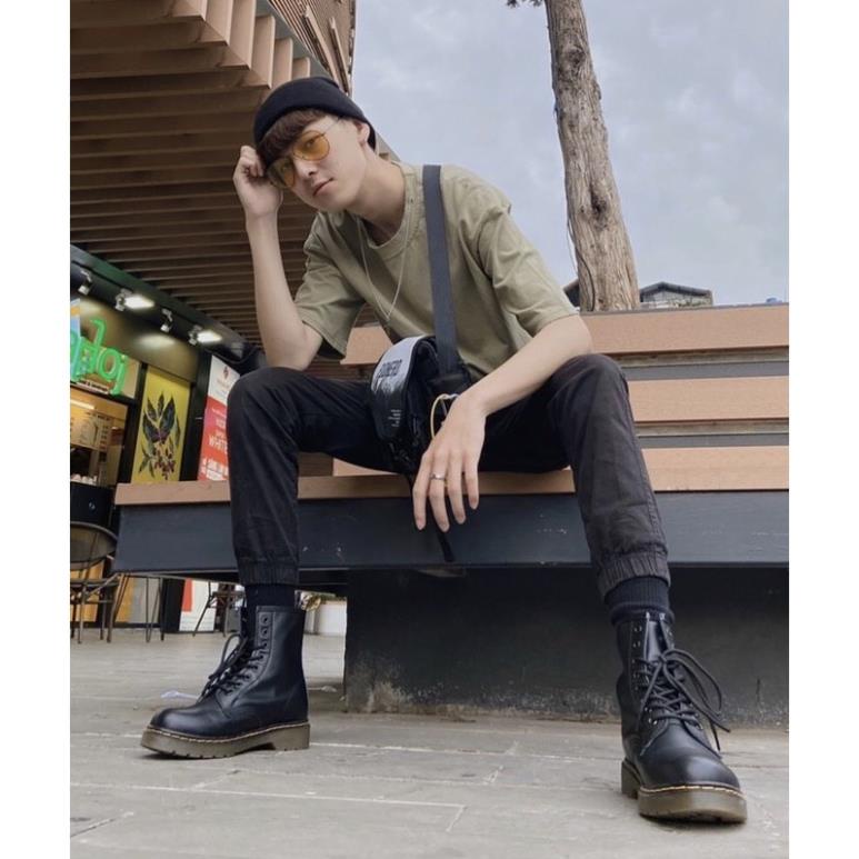 GIÀY BOOT DR 1460 Nam Nữ ⚡FREESHIP Có Sẵn⚡ CHẤT DA NGUYÊN MIẾNG KHÔNG NỔ KHÔNG XƯỚC(FULL BOX CÓ SẴN) HMT