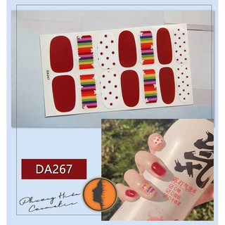 SIÊU RẺ ~ sticker dán móng tay đầy đủ