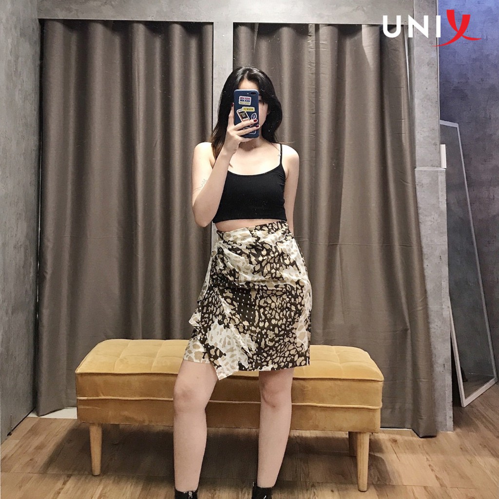 CHÂN VÁY CHỮ A DA BEO