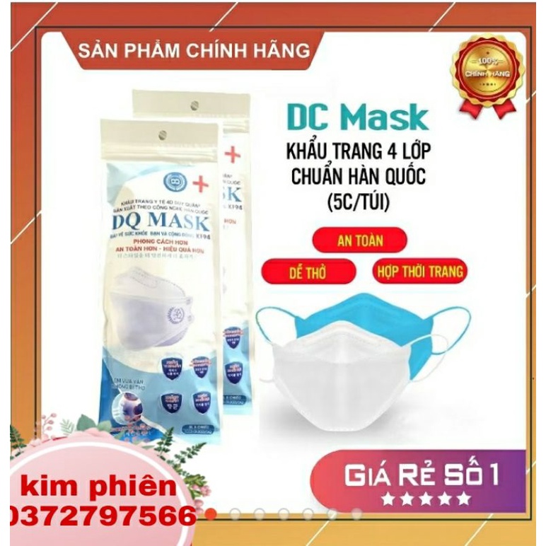 [Chính hãng] Khẩu trang KF94 Duy Quân
