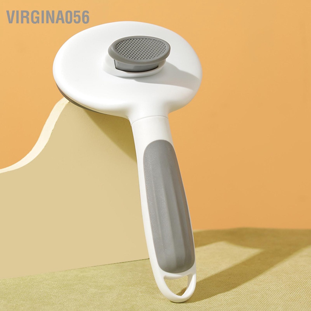 Virgina056 Bàn chải lông cho thú cưng Một bàn tự làm sạch loại bỏ các sợi thảm và rời chó mèo
