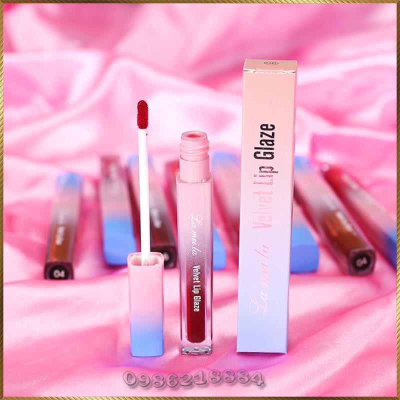 Son kem Lameila Velvet Lip Glaze LVG6 | Thế Giới Skin Care