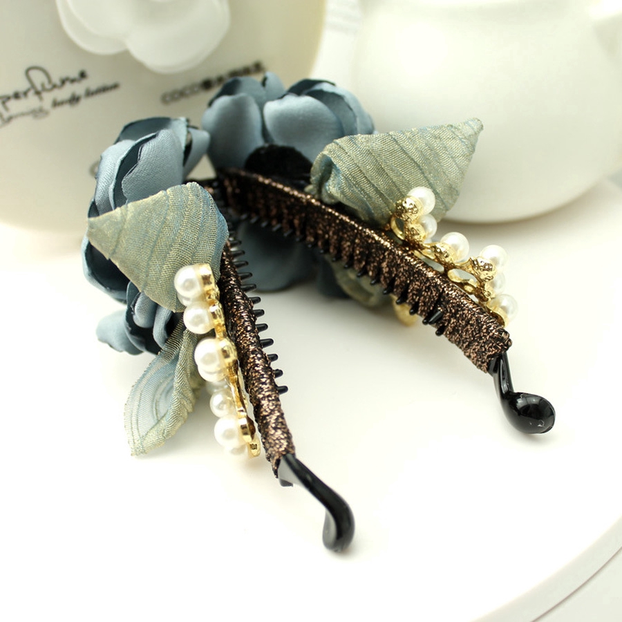 Kẹp Tóc Nữ Đính Hoa Thời Trang Hàn Quốc Xinh Xắn