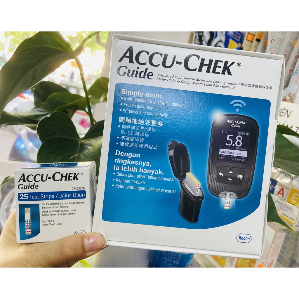Máy thử đường huyết Accu-Chek Guide