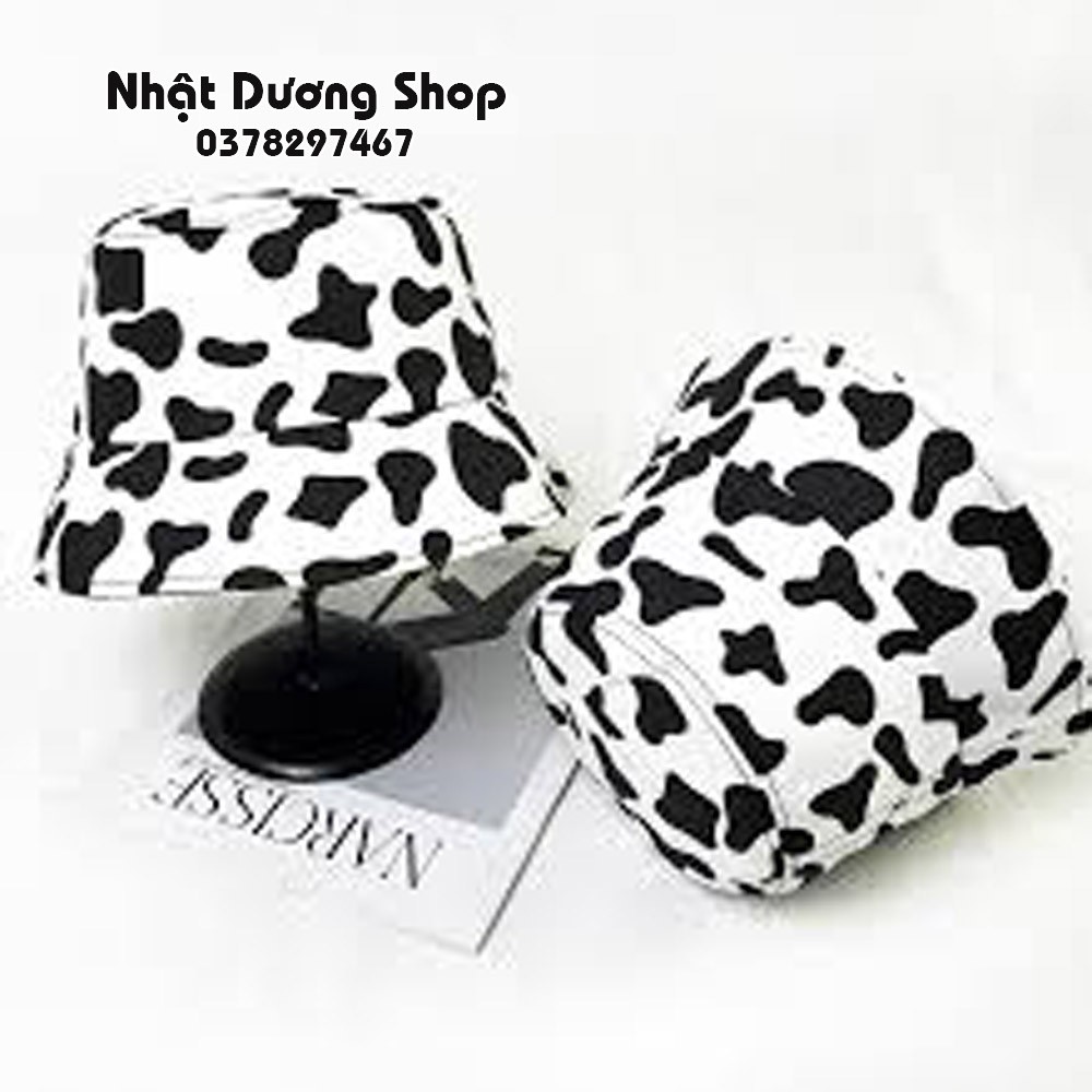 Mũ Tai Bèo Bò Sữa &amp; Ngựa Vằn đẹp mũ tai bèo,chất liệu cotton thoáng mát thích hợp cho nam nữ