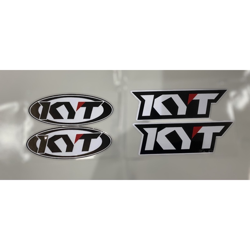 TEM DÁN LOGO KYT cho mũ bảo hiểm và xe máy