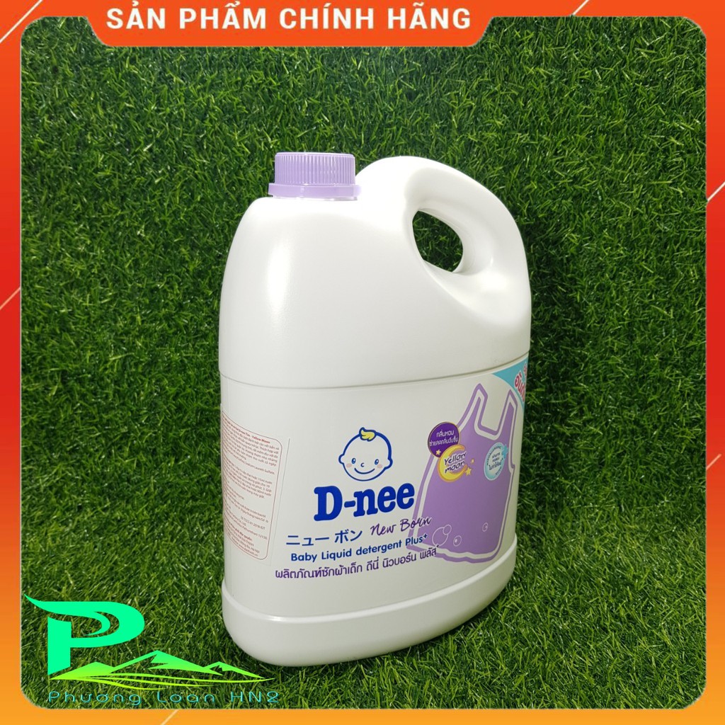 Nước giặt Dnee cho em bé, an toàn, thơm dịu Hàng THẬT Nhập khẩu chính hãng can 3000ml