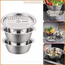 Bộ nạo inox 304 bộ nạo rau củ đa năng nhiều lưỡi dao trên 1 sản phẩm , SALE LỚN