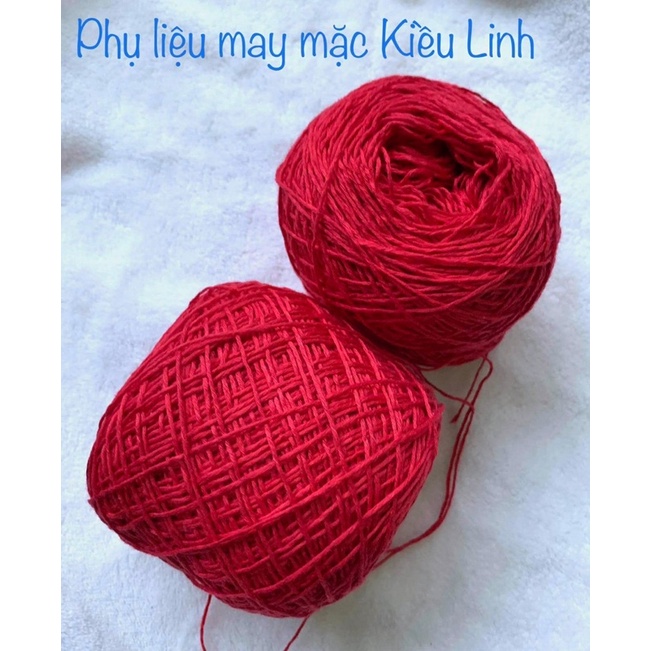 Chỉ cotton Việt Nam 1mm.