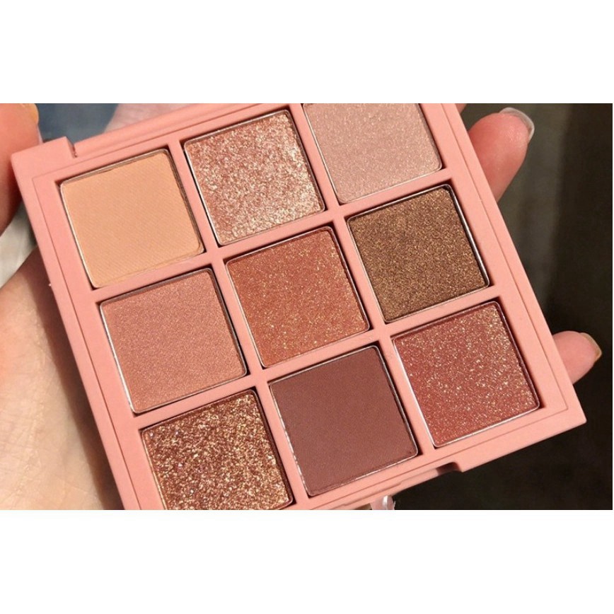 [NHẬP MÃ BEAUTY217 GIẢM 15K CHO ĐƠN TỪ 150K] Bảng Phấn Mắt DKL006 9 Ô DIKALU COCO VENUS DKL006 Tone Nâu Nude Chính Hãng 