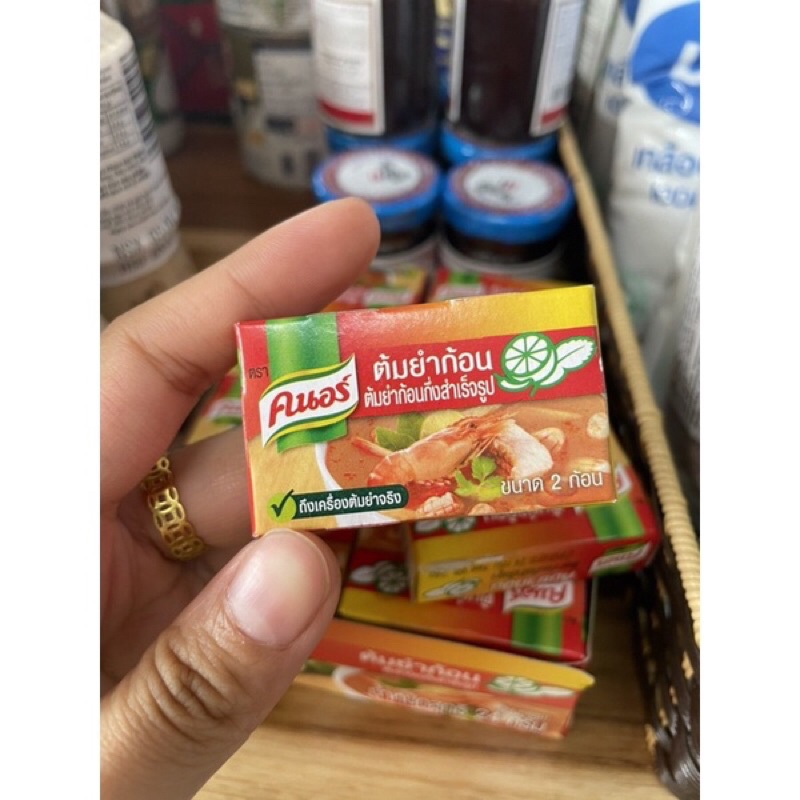 Viên thả lẩu knorr chua cay Thái Lan
