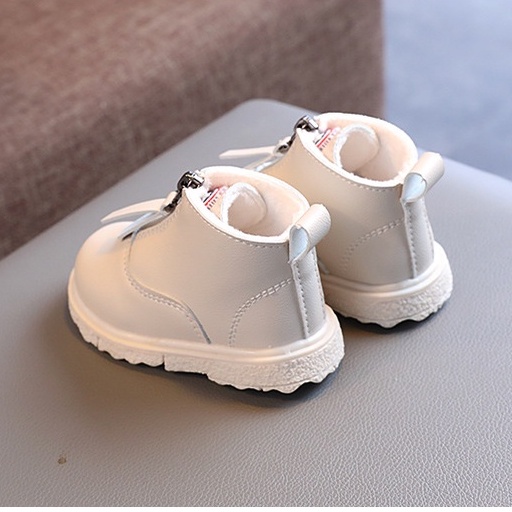 Sang Choảnh_ Giày bốt kéo khóa trước siêu êm mềm sang chảnh cho bé gái size 15-25