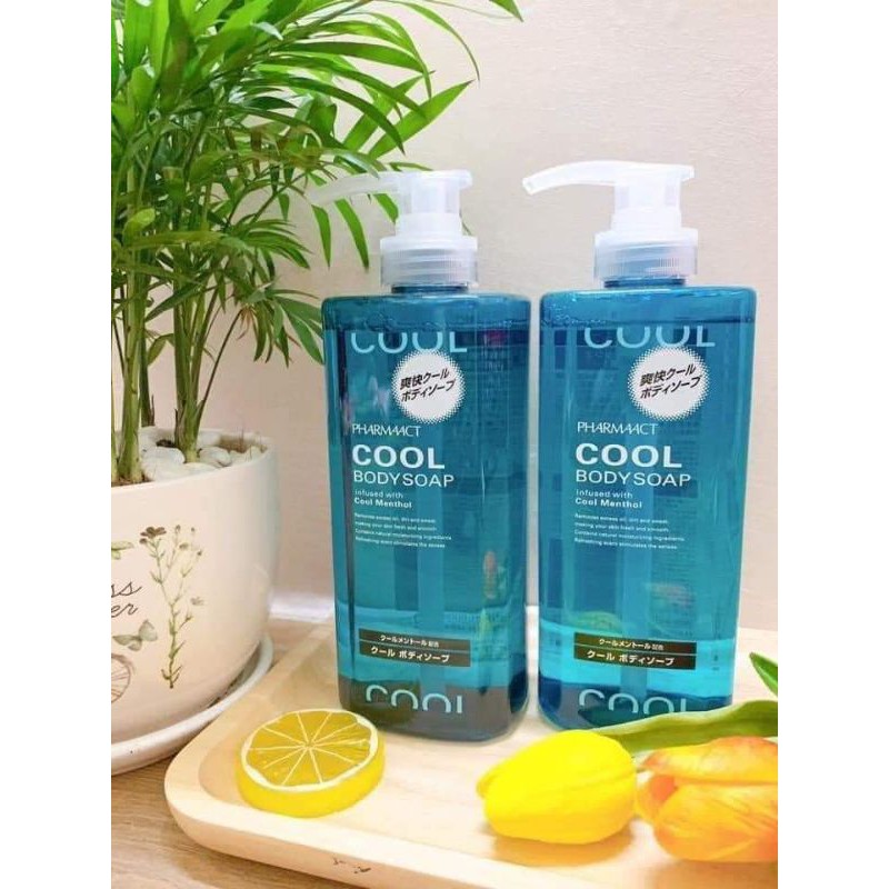 [Chính Hãng] Sữa Tắm Nam COOL BODY SOAP PHARMACT Nhật Bản