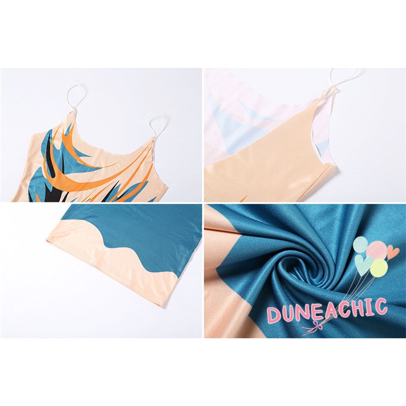 Đầm Hai Dây Hở Lưng Khoét Sâu Phong Cách Quyến Rũ