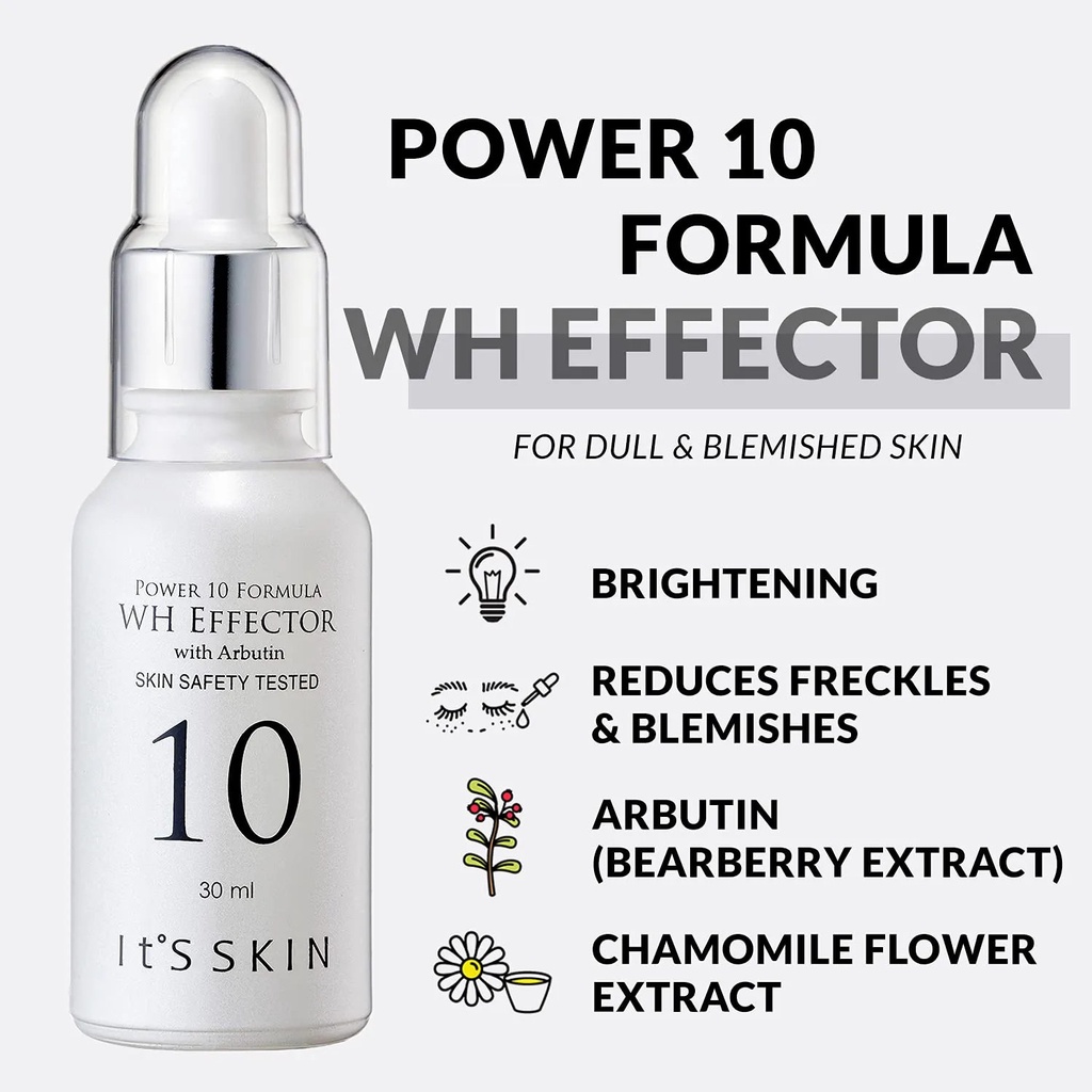 SAMPLE Tinh Chất Dưỡng Ẩm, Dưỡng Trắng Da It's Skin Power 10 Formula WH Effector 1ml