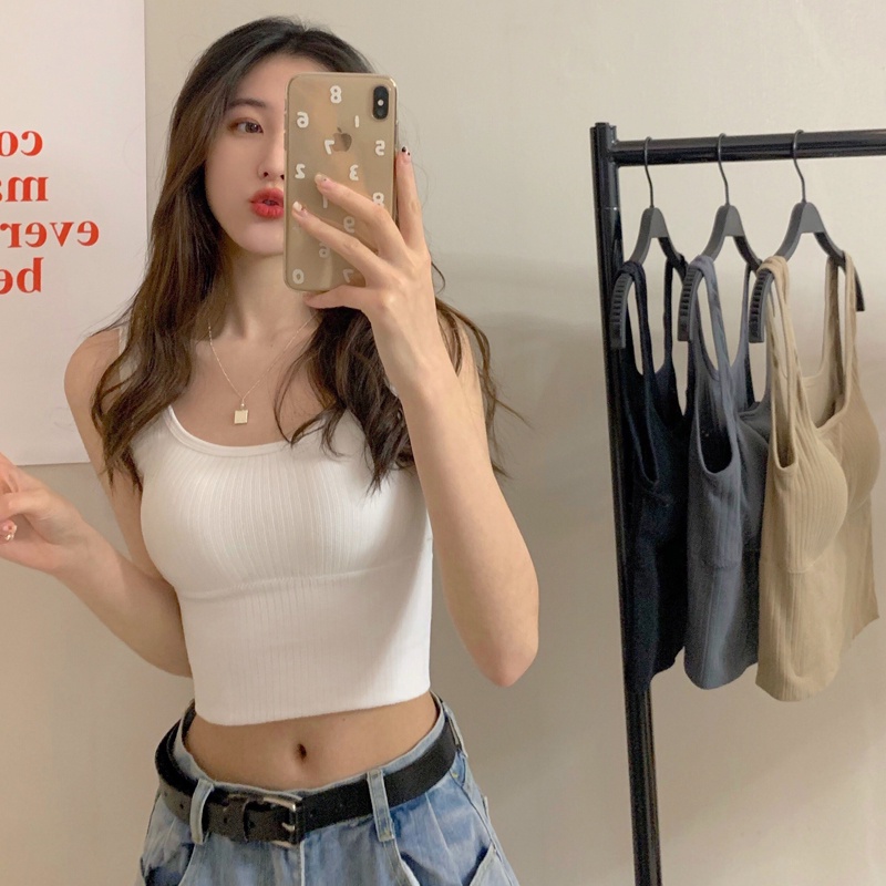 Áo Croptop Hai Dây Phong Cách Mới 44410