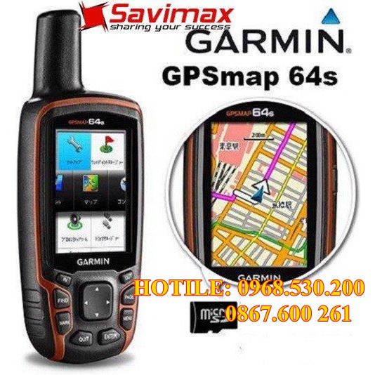 Ở đâu bán máy định vị cầm tay GPS Garmin GPSMAP 64S giá rẻ